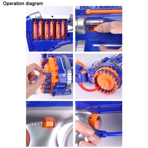 Pistola de Juguete para Niños, Pistola de Francotirador Electrónica Automática, Pistola de Airsoft con Balas de Espuma EVA y Luz LED - Product Image 5