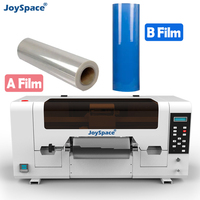 Impresoras de Inyección de Tinta Automáticas UV DTF JoySpace, Plotter de Impresión con Barniz, Máquina de Impresión de Adhesivos Digitales Resistentes al Agua en Rollo, en Venta