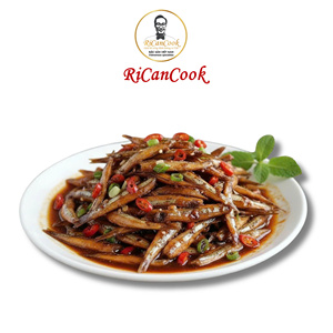 Ca Com Kho, spécialité vietnamienne, poisson anchois braisé, boîte de conserve de 250g, transformation artisanale, sauce chili épicée, export en vrac - Product Image 1