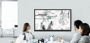 Pizarra interactiva inteligente 4K de 75-98 pulgadas con pantalla táctil para bolígrafo/dedo, panel interactivo con pantalla táctil para uso en el aula. - Product Image 4