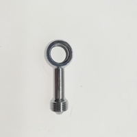 Kit de raccords de tuyau à œil de banjo en acier chromé pour l'assemblage de conduites de frein personnalisées et l'utilisation par les constructeurs de tuyaux hydrauliques