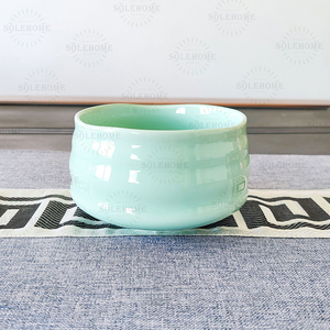 Biểu Tượng Tùy Chỉnh Giáng Sinh Matcha Cà Phê & Trà Hộp Quà Tặng 3 Bộ Của Miếng Pcs Trong Màu Đỏ/Màu Xanh Lá Cây Nhung Bao Bì Thấp Tối Thiểu Số Lượng Đặt Hàng - Product Image 3