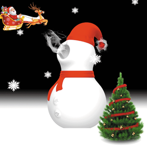 GF MAKER Série de Noël, vibromasseur pour filles, bonhomme de neige suceur, stimulateur du clitoris, suceur de mamelon, stimulateur érotique du point G, masseur pour femmes - Product Image 2