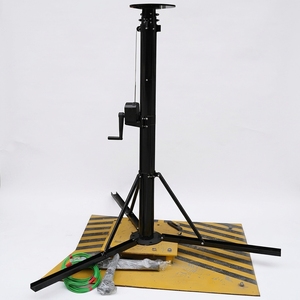 Mât télescopique manuel en alliage d'aluminium de 30 kg, sectionnel, pour support d'antenne <span class=keywords><strong>fouet</strong></span> pour surveillance radio - Product Image 5