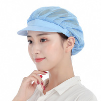 HZM-60878 unisexe Chef chapeau élastique Chef casquette cuisine cuisson cuisson chapeau pour hommes femmes avec bord