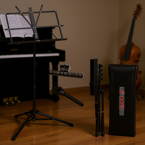 Support de musique professionnel Portable DB 5 Core support de note en fer pliant réglable trépied noir supports pour partitions pour - Product Image 2