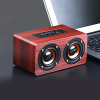 Haut-Parleur Sans Fil en bois de Bluetooth HIFI Stéréo Basse Home Cinéma Haut-Parleur D'extrêmes Graves