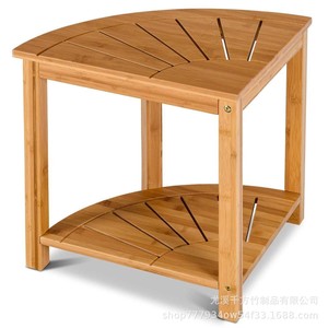 เก้าอี้อาบน้ำไม้ไผ่ Chikata รุ่น 33D X 33W X 43.2H แบบพับได้ พร้อมชั้นวางของ - Product Image 3