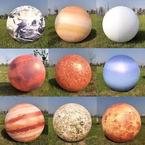 अंतरिक्ष थीम सजावट inflatable चंद्रमा ग्रह गुब्बारे बॉल जूटर मॉडल मॉल से सजाए गए इंफ्लेटेबल ग्रह - Product Image 2