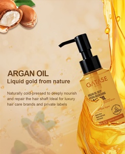 OEM Organic Coconut <strong>Oil</strong> Herbal Deeply Moisturizing <strong>Hair</strong> <strong>Oil</strong> GATASE Private Label Professional <strong>Hair</strong> Care Damaged <strong>Hair</strong> Repair - Product Image 1