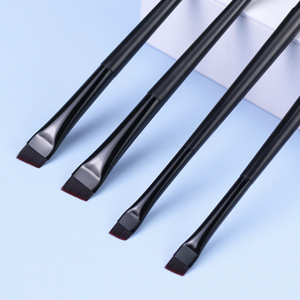 Pincel Delineador de Ojos Ultrafino Ulikeke, Doble Cabeza Plana, Pincel para Párpados de Pelo Suave, Pincel para Cejas con Cabeza <span class=keywords><strong>Biselada</strong></span> - Product Image 2
