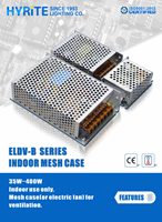 Module LED Hyrite 100W 12V à cadre ouvert SMPS, pilote LED intérieur IP20