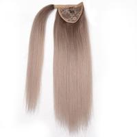 0401-1-2 vente en gros lisse 100% extensions de cheveux crus queue de cheval extensions de cheveux remy queue de cheval salon exclusif