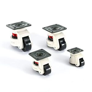 Tonchean 4 Pack Heavy Duty Leveling Casters Leveling Feet Wheels Self Leveling
