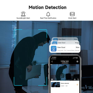 Harga Pabrik Kamera Mini Kubus Eseecloud 3MP HD Penglihatan Malam Sensor CMOS Deteksi Gerakan Audio Dua Arah Ukuran Saku Profesional - Product Image 2
