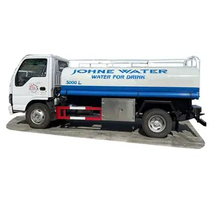 Cheng Li 5000L Rvs Drinkbaar Water Transporter, 5 Ton Melk Tanker