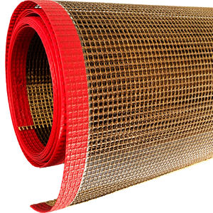 Sabuk Konveyor Jaring Fiberglass Berlapis PTFE Teflen - Tenunan 4x4mm, Pengeringan/Pengangkutan Suhu Tinggi - Product Image 6