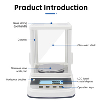 Usine en gros numérique Micro 100g/200g/300g/500g Balance balance électronique de précision 1mg balance de laboratoire balance analytique