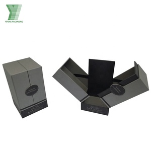 하이 퀄리티 럭셔리 골판지 향수 상자 UV 사용자 정의 로고 쾰른 향수 디스플레이 포장에 대 한 빈 마그네틱 플랩 선물 상자 - Product Image 2