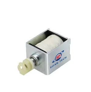 Personalizza DC 6V 12V telaio solenoide prodotto Ali baba nuovo articolo elettroserratura solenoide per decespugliatore stoccaggio solenoide push pull