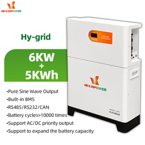 Sistema de Generación de Energía Solar con Caja de Acero Profesional de 5KWh para Almacenamiento de Energía Doméstica, para Villas Comerciales de Lujo - Product Image 1