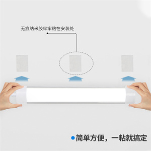 Không Thấm Nước Nhà Để Xe Hội thảo rửa xe khẩn cấp tuyến tính <span class=keywords><strong>IP65</strong></span> Tri bằng chứng led tùy chỉnh <span class=keywords><strong>T5</strong></span> T8 AC 85-265V 45W LED ống dẫn ánh sáng Ống - Product Image 1