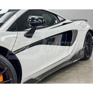 Para Mclaren 570S a 600LT estilo falda lateral de fibra de carbono seca Kits de cuerpo de fibra de carbono - Product Image 2