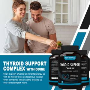 Gummies de soutien pour la thyroïde de qualité alimentaire Capsules de soutien pour la thyroïde - Product Image 4