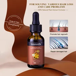 Istennok Fast Result Biotin Regrowth Ginger Anti Loss Organic Rosemary Oil Hair Growth Serum