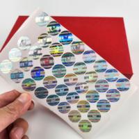 Garantie arc-en-ciel holographique fantaisie nulle si hologramme cassé scellé