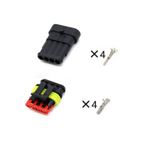 Connecteur en nylon étanche IP66 fabriqué en Chine, 4 broches, série 1.5, Superseal 282106-1/282088-2, faisceau de câblage automobile Wenzhou