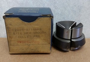 PLC <strong>Somma</strong> 2209-5/16HNS Smooth Collet Pad Warranty Product - Product Image 1