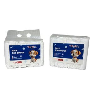 Pañales Desechables para Mascotas al por Mayor, Súper Absorbentes, Suaves y Económicos, para Cachorros Machos - Product Image 1
