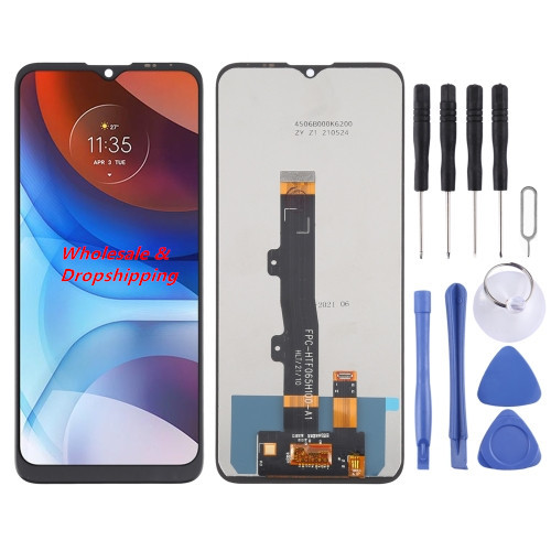 Touch Screen Pantalla Replacement TFT LCD Display Digitizer Full Assembly for Motorola Moto E7i Power / E7 Power XT2097-13