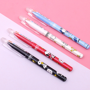 Offres de rentrée scolaire : Stylo gel effaçable personnalisé avec effaceurs mignons <span class=keywords><strong>Kawaii</strong></span>, stylos roller 0,7 mm - Product Image 4