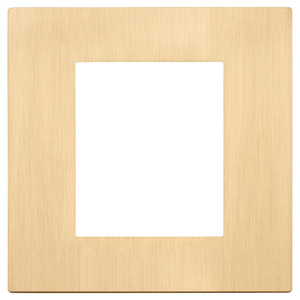 แผ่นทองขัดเงา 10.1 ซม. x 9.9 ซม. สำหรับปลั๊กและเต้ารับ - Product Image 1