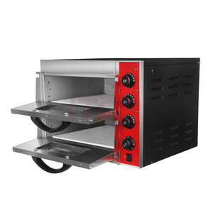 Itop gzcuisine — four électrique professionnel à <span class=keywords><strong>Pizza</strong></span>, pont à Double couche, pierre de cuisson, température 50-350 pour 1x16 pouces - Product Image 3