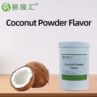 Poudre de noix de coco de qualité alimentaire, saveur 0,2%-1,5% de dosage, parfum sucré pour boissons instantanées, desserts et pâtisseries