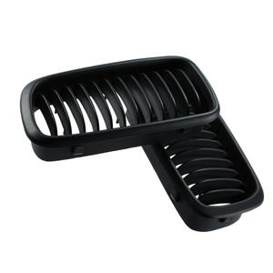 Parrilla Delantera BMW Negra Mate para Serie 7 E38 1999 2001, Reemplazo de Parachoques de Plástico ABS - Product Image 2