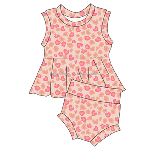 All'ingrosso manica a spalla sola top Bummies Set di <span class=keywords><strong>abbigliamento</strong></span> per bambine adolescenti Set <span class=keywords><strong>abbigliamento</strong></span> <span class=keywords><strong>estivo</strong></span> per bambino - Product Image 3