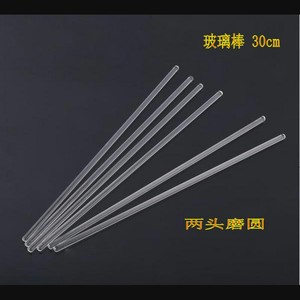 Varillas de vidrio para agitar en experimentos didácticos, diámetro de 6 mm, 7 mm y 8 mm - Product Image 2