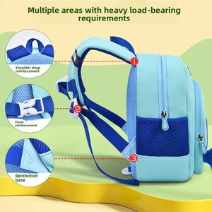 Mochilas Escolares de Alta Calidad para Niños y Niñas, <span class=keywords><strong>Mochila</strong></span> <span class=keywords><strong>Infantil</strong></span> con Diseño de Tiburón, <span class=keywords><strong>Mochila</strong></span> para Jardín de Infancia - Product Image 4