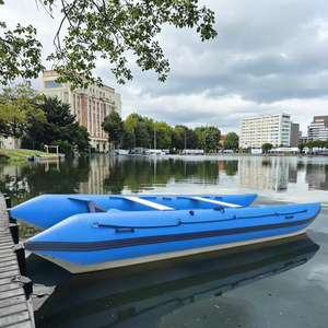 Catamarán de Carreras <span class=keywords><strong>Thundercat</strong></span> de 480 cm, de PVC/Hypalon de Alta Velocidad, Yate Deportivo Inflable, Resistente, con Certificación CE, para 6 Personas - Product Image 1