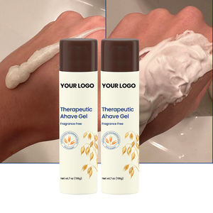 Crème à raser hydratante pour hommes GreenLem avec parfum de menthe poivrée et huiles naturelles pour tous types de peau, marque privée - Product Image 4