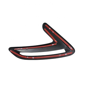 Para <span class=keywords><strong>BMW</strong></span> Serie 3 <span class=keywords><strong>GT</strong></span> F30 <span class=keywords><strong>320</strong></span> 2013 2014 2015 2016 <span class=keywords><strong>2017</strong></span> 2018 2 uds coche ala lateral flujo de aire guardabarros parrilla salida ventilación embellecedor - Product Image 3