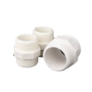Raccords filetés mâles en PVC SWSJT 20-63mm, connecteur droit épaissi de qualité industrielle résistant à la haute pression - Product Image 5