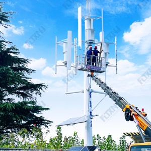 โรงงานผลิตเครื่องกำเนิดไฟฟ้าพลังงานลม FLYT POWER ราคาโรงงาน 5kw กำลังไฟ 5000W 220V 380v สำหรับใช้ในอุตสาหกรรมและโรงไฟฟ้า - Product Image 2