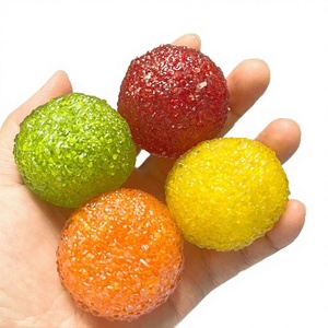 Creative Burbling <b>Beads</b> <b>Plastic</b> Squishy Ball Stress Relief Fidget Toy Moldable Pearl Slushy Ball String Plaything Anxiety Relief - Product Image 3