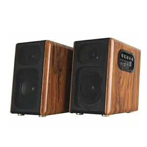 Vofull Bookshelf Speaker Powered Active 8 Inch Studio Monitor Speakers Pair Professional