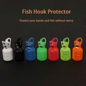 Housse de protection pour hameçon de pêche, accessoires de pêche, housse de protection pour hameçon de calmar, housse de protection pour hameçon de crevette en bois - Product Image 2